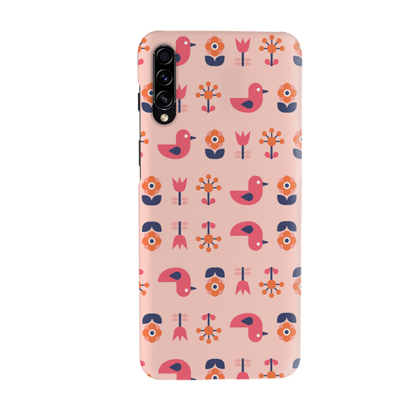 Duck and florals Printed Slim Cases and Cover for Galaxy A50S