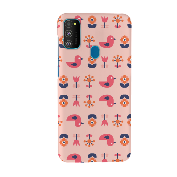 Duck and florals Printed Slim Cases and Cover for Galaxy M30S