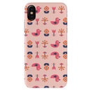 Duck and florals Printed Slim Cases and Cover for iPhone XS