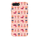 Duck and florals Printed Slim Cases and Cover for iPhone 7 Plus