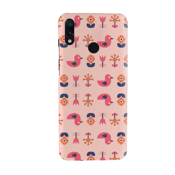 Duck and florals Printed Slim Cases and Cover for Redmi Note 7 Pro