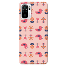 Duck and florals Printed Slim Cases and Cover for Redmi Note 10