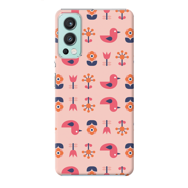 Duck and florals Printed Slim Cases and Cover for OnePlus Nord 2