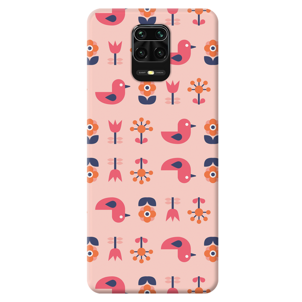 Duck and florals Printed Slim Cases and Cover for Redmi Note 9 Pro Max