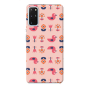 Duck and florals Printed Slim Cases and Cover for Galaxy S20