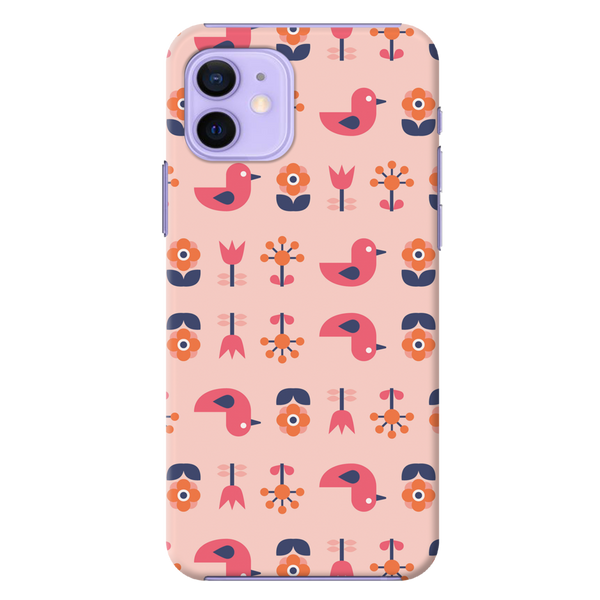 Duck and florals Printed Slim Cases and Cover for iPhone 12