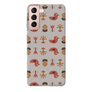 Duck and florals Printed Slim Cases and Cover for Galaxy S21