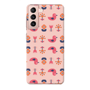 Duck and florals Printed Slim Cases and Cover for Galaxy S21 Plus