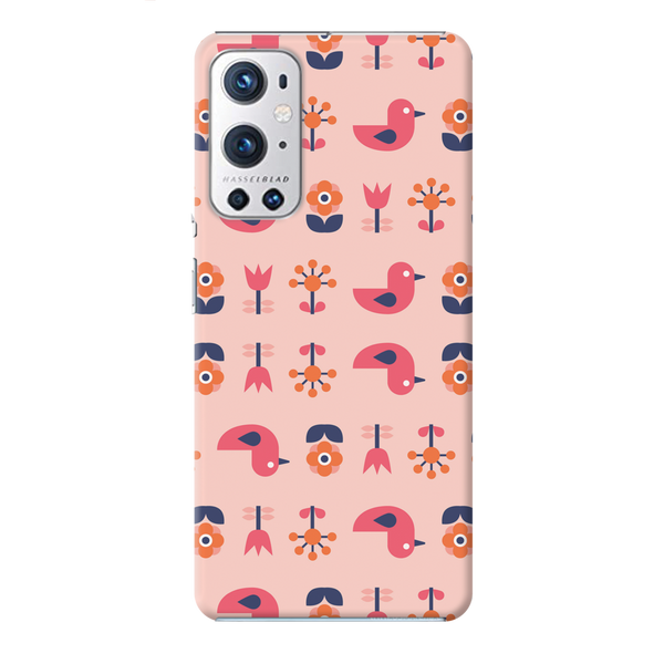 Duck and florals Printed Slim Cases and Cover for OnePlus 9R