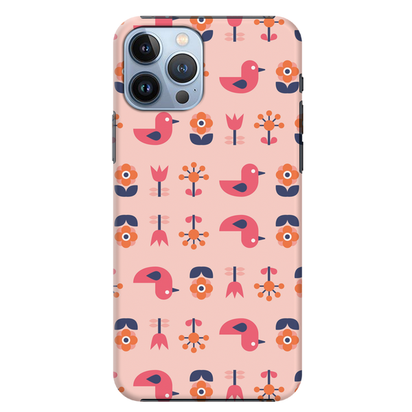 Duck and florals Printed Slim Cases and Cover for iPhone 13 Pro