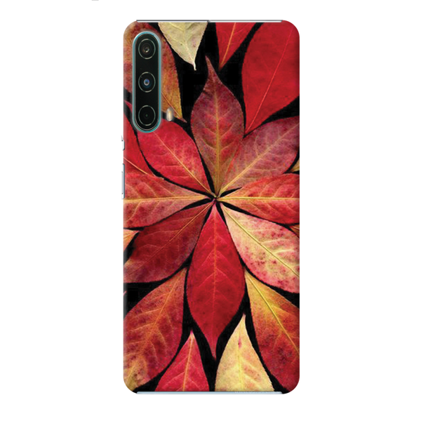 Red Leaf Printed Slim Cases and Cover for OnePlus Nord CE 5G
