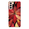 Red Leaf Printed Slim Cases and Cover for Galaxy S21 Plus