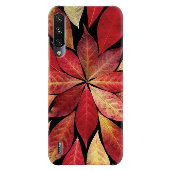 Red Leaf Printed Slim Cases and Cover for Redmi A3