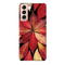 Red Leaf Printed Slim Cases and Cover for Galaxy S21