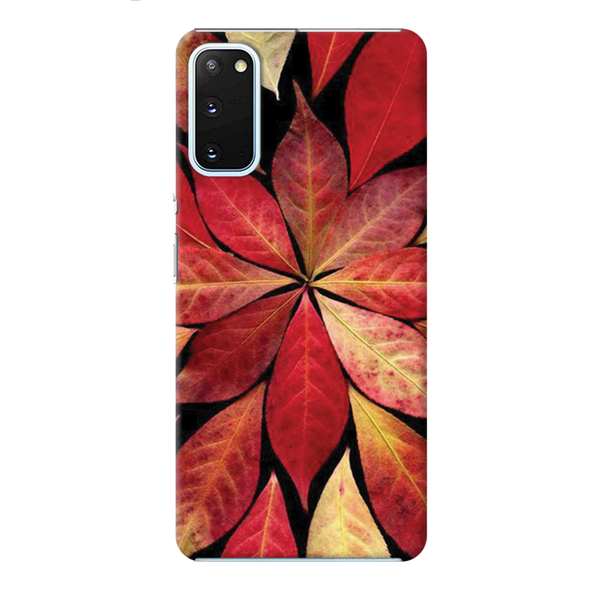 Red Leaf Printed Slim Cases and Cover for Galaxy S20 Plus