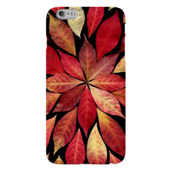 Red Leaf Printed Slim Cases and Cover for iPhone 6 Plus