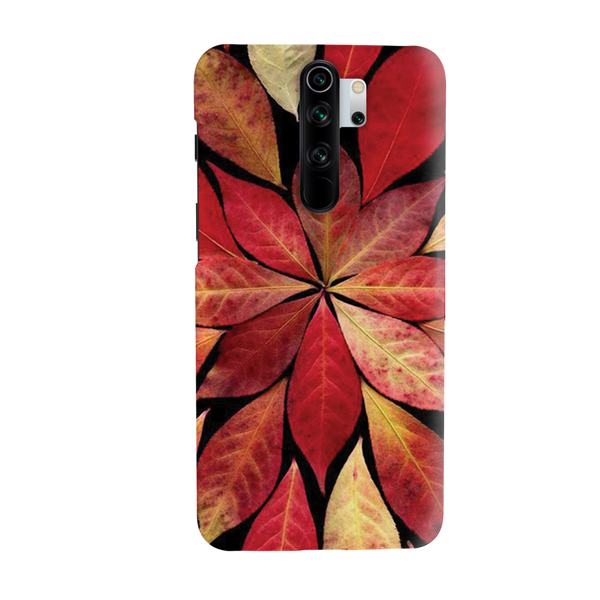 Red Leaf Printed Slim Cases and Cover for Redmi Note 8 Pro