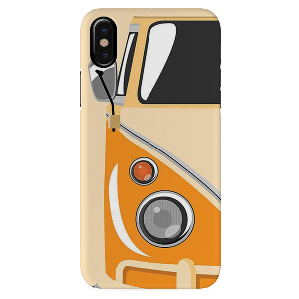 Yellow Volkswagon Printed Slim Cases and Cover for iPhone X