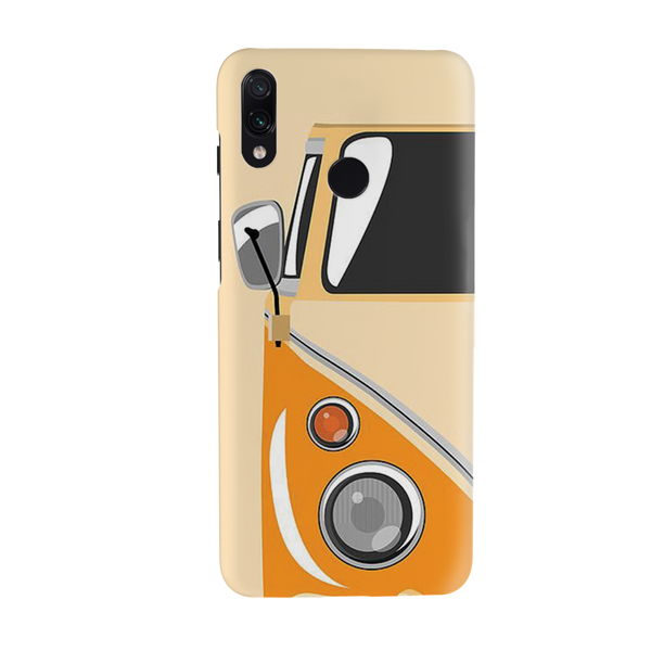 Yellow Volkswagon Printed Slim Cases and Cover for Redmi Note 7 Pro