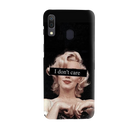 I Don't care Printed Slim Cases and Cover for Galaxy A20