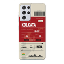 Kolkata ticket Printed Slim Cases and Cover for Galaxy S21 Ultra