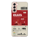 Kolkata ticket Printed Slim Cases and Cover for Galaxy S21 Plus