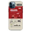 Kolkata ticket Printed Slim Cases and Cover for iPhone 12 Pro Max