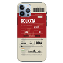 Kolkata ticket Printed Slim Cases and Cover for iPhone 13 Pro Max