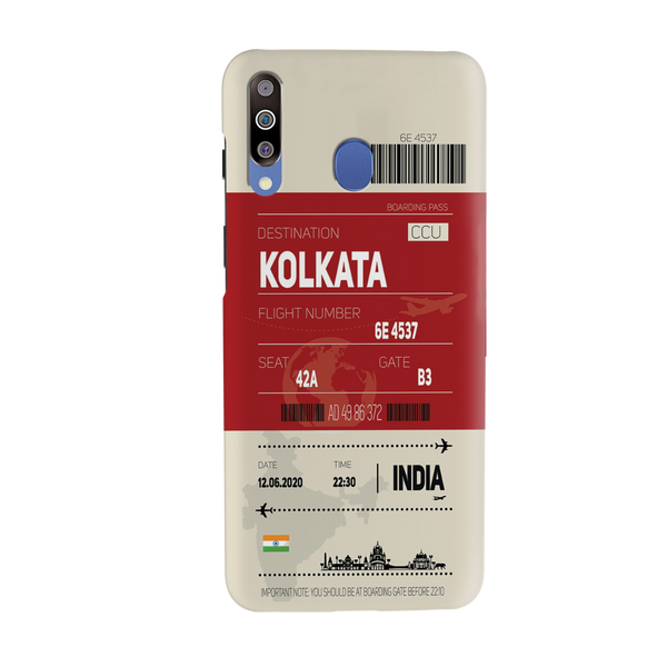 Kolkata ticket Printed Slim Cases and Cover for Galaxy M30