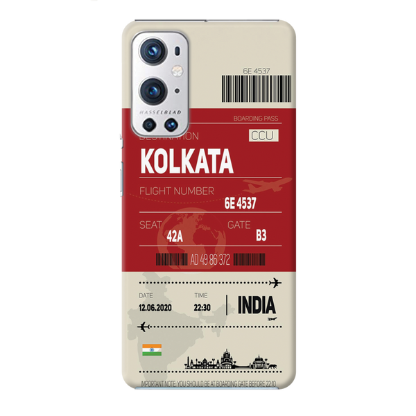 Kolkata ticket Printed Slim Cases and Cover for OnePlus 9R