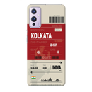 Kolkata ticket Printed Slim Cases and Cover for OnePlus 9