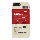 Kolkata ticket Printed Slim Cases and Cover for iPhone 7 Plus