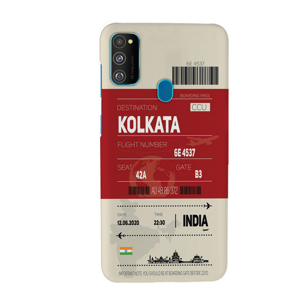Kolkata ticket Printed Slim Cases and Cover for Galaxy M30S