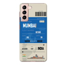 Mumbai ticket Printed Slim Cases and Cover for Galaxy S21 Plus