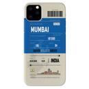 Mumbai ticket Printed Slim Cases and Cover for iPhone 11 Pro Max