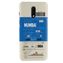 Mumbai ticket Printed Slim Cases and Cover for OnePlus 7
