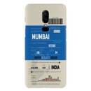 Mumbai ticket Printed Slim Cases and Cover for OnePlus 6