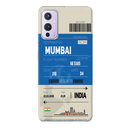 Mumbai ticket Printed Slim Cases and Cover for OnePlus 9