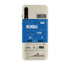 Mumbai ticket Printed Slim Cases and Cover for Galaxy A70