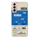 Mumbai ticket Printed Slim Cases and Cover for Galaxy S21