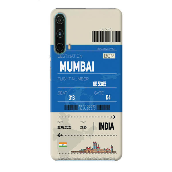 Mumbai ticket Printed Slim Cases and Cover for OnePlus Nord CE 5G