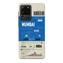 Mumbai ticket Printed Slim Cases and Cover for Galaxy S20 Ultra