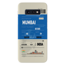 Mumbai ticket Printed Slim Cases and Cover for Galaxy S10E
