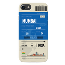 Mumbai ticket Printed Slim Cases and Cover for iPhone 8