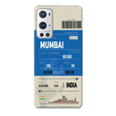 Mumbai ticket Printed Slim Cases and Cover for OnePlus 9R