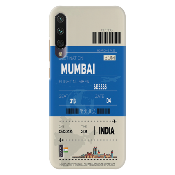 Mumbai ticket Printed Slim Cases and Cover for Redmi A3