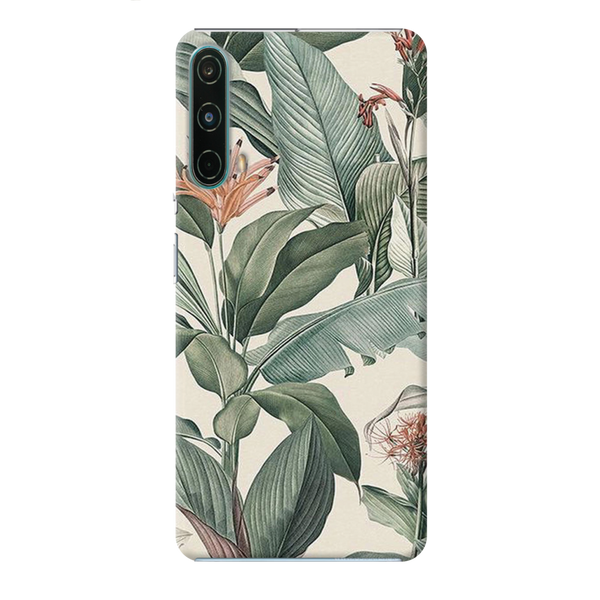Green Leafs Printed Slim Cases and Cover for OnePlus Nord CE 5G