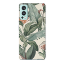 Green Leafs Printed Slim Cases and Cover for OnePlus Nord 2