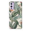 Green Leafs Printed Slim Cases and Cover for OnePlus 9