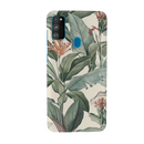 Green Leafs Printed Slim Cases and Cover for Galaxy M30S